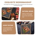 thumbnail image 4 of 1 Set of Household Salad Plate Multi-function Serving Plate Japanese Pizza Tray Steak Accessory, 4 of 8