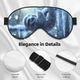 thumbnail image 4 of Eye Sleep Mask for Women Men - Winter cute sloth Adjustable Soft Buckle Travel Eye Masks for Sleep Mask Blackout, Sleeping Mask for Women Men, Funny Blindfolds for Party Games, 4 of 5