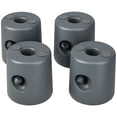 thumbnail image 1 of Outsunny Ensemble de 4 Poids pour Tente Escamotable, 106 Lb, Gris Pâle, 1 of 10