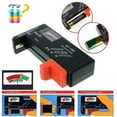 thumbnail image 2 of Battery Tester Checker Universal For AA AAA C D 9V Batteries Cell U Button W0G9 NEW, 2 of 7