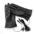 thumbnail image 2 of Accesorios para bicicletas Guante de calefacción eléctrica Cuero de PU Guantes calefactables de invierno Hombres Mujeres para ciclismo Esquí FLhrweasw  Nuevo, 2 of 5