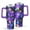 Purple, variant on Camouflage 40oz Tumbler– Stainless Steel Insulated Tumbler with Handle and Straw, Large Capacity Travel Cup for Hot & Cold Drinks