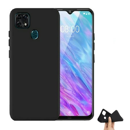 Phone Case for Zmax 10 / Consumer Cellular Zmax-10 Case Gel TPU Cover (Gel Black)