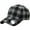 (Plaid) Dark Gray/Black, variant on Red-Black Buffalo Plaid Classic Baseball Cap Dad Hat