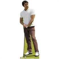 Star Cutouts SC2022 Golfer Life Size Cardboard Cutout