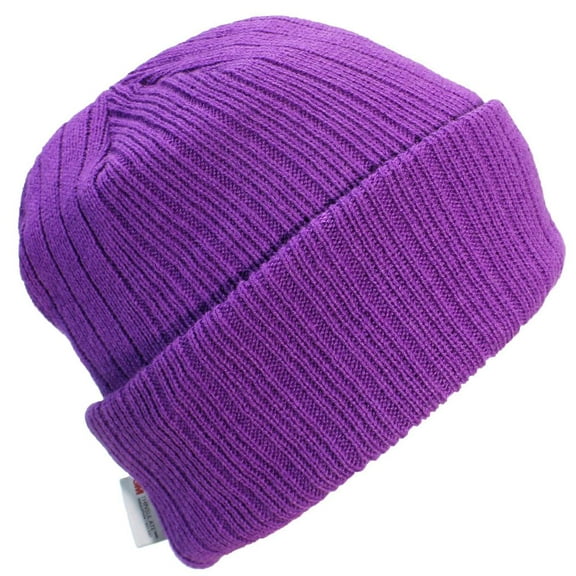 Best Winter Hats 40 Gram Thinsulate Insulated Cuffed Winter Hat (One Size) - Purple