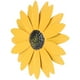 thumbnail image 2 of 1 unid metal margarita flor decoración de pared metal colgante escultura jardín balcón decoración, 2 of 6