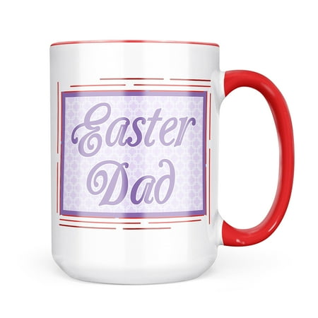 

Neonblond Easter Dad Purple Easter Trellis Mug gift for Coffee Tea lovers