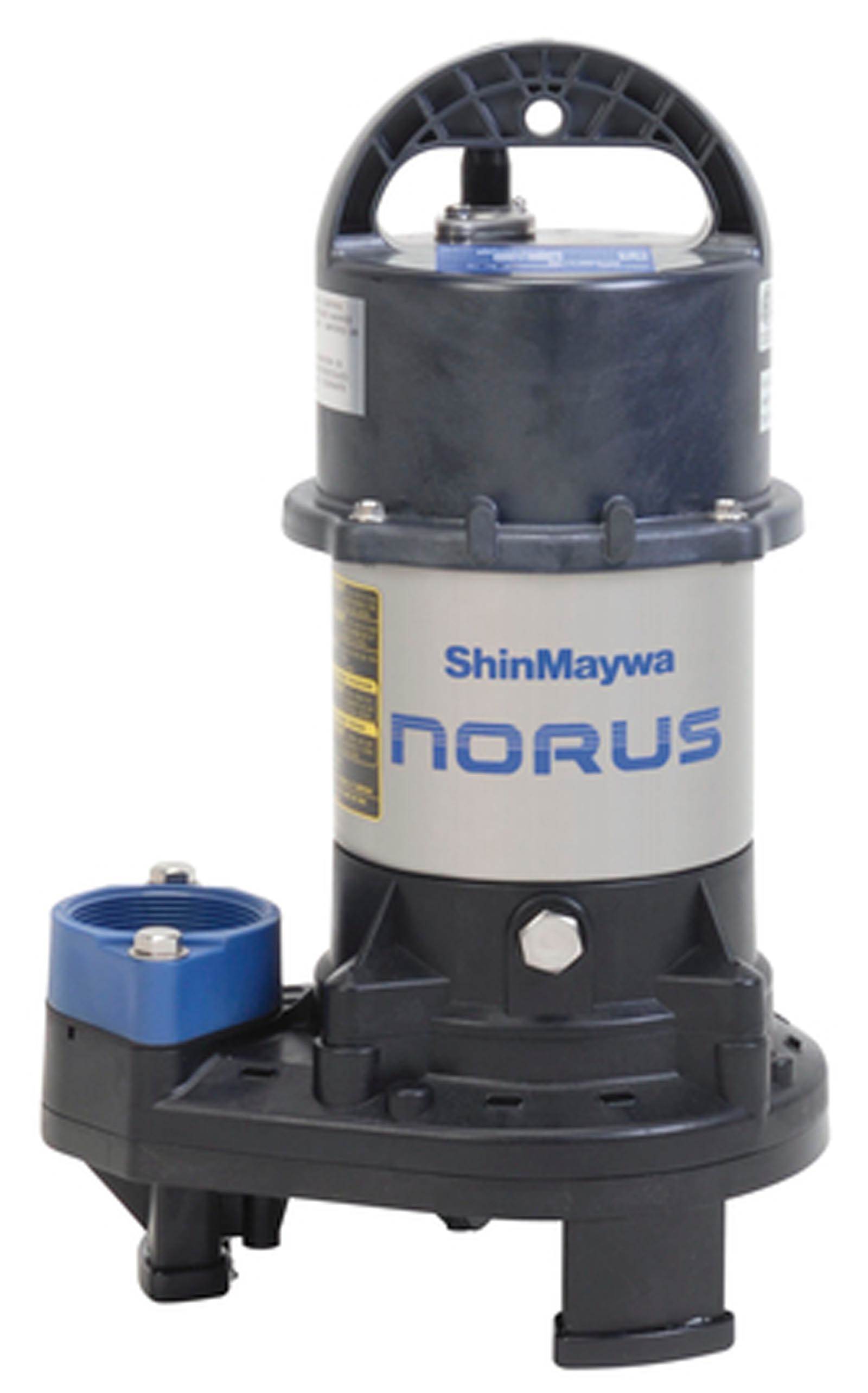 ShinMaywa Norus 7000 GPH 1 HP Submersible Garden Pond Waterfall Pump