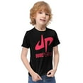 thumbnail image 3 of Dude Perfect T-Shirt for Boys Girls, Kids Novelty Short Sleeve Shirts, Lightweight Casual Tops, Crew Neck Tee, 6-12 Y, 3 of 5