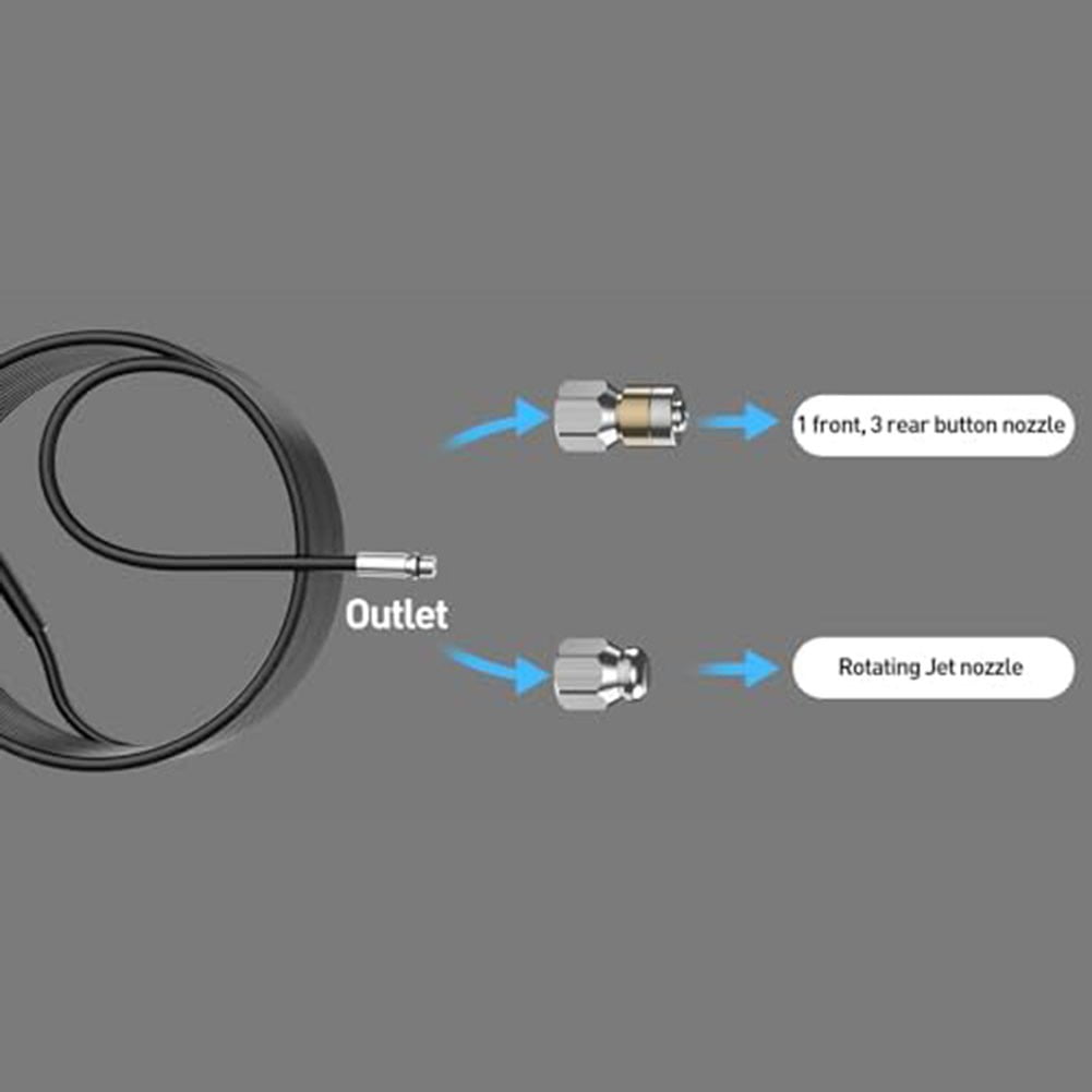 High-Pressure 10m Drain Cleaning Hose for Karcher Washer - for Flexible