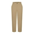 thumbnail image 7 of Men’s Golf Trousers Elastic Waist Zip up Button Climbing Pants Casual Loose Fits Joggers with Pockets, 7 of 7