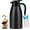 Black, variant on 68oz Coffee Carafe Airpot Insulated Coffee Urn Stainless Steel Vacuum Thermal Pot Flask for Coffee, Hot Water, , Hot Beverage - Keep 12 Hours Hot, 24 Hours Cold