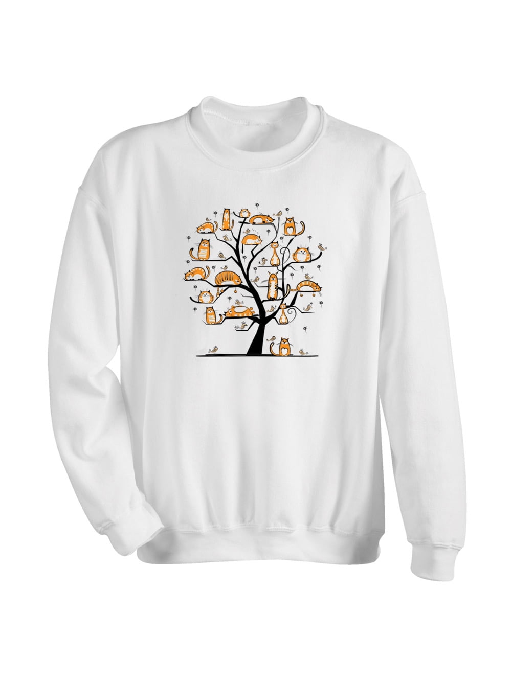 Women's Cats Family Tree Sweatshirt 