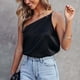 thumbnail image 2 of Top con un hombro,Camisetas sin mangas para mujer, camisola sin mangas, camisetas sin mangas para mujer, multifuncionales, 2 of 8