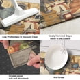 thumbnail image 3 of Farmhouse Kitchen Mats Sets 2 Piece Cushioned Anti-Fatigue Comfort Mat for Home & Kitchen Rules Theme Kitchen Cushioned Runner Rug Decor 17x30 and 17x47 Inch, 3 of 6