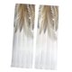 thumbnail image 4 of Cortinas de ventana Perfecl Cortinas Transparentes Estampadas 52 x 95 pulgadas, 4 of 8