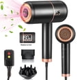 thumbnail image 1 of Duomishu Ionic Hair Dryer 1800W Blow Dryer LED Electric Blowdryer with AC Motor Infinity Heat, 1 of 10