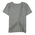 thumbnail image 2 of Rachel Roy T-Shirt Basique Chiné pour Femmes, Gris, Grand, 2 of 2