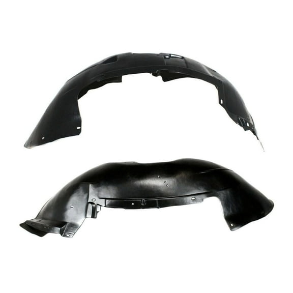 DAMAIJOY 2pcs Wheel Liner Front Left Driver Right Passenger Side Textured Plastic for Chevy for Silverado 2500HD/3500 01-06 & Classic 07,for GMC for Sierra 2500HD/3500 01-06 & Classic 07