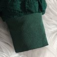 thumbnail image 6 of OJSFQUFP Girls Christmas Comfortable and Breathable Set Cute Printed Long Sleeve Top Checkered Short Skirt Beret Three Piece Set, 6 of 9