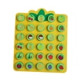 thumbnail image 2 of LeeQinersw Wood Chess Board Game Memory Board Game Classic Strategy Game Brain Teaser Toys Fruit, 2 of 9