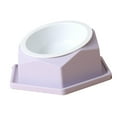 thumbnail image 3 of Raised Pet Food Bowl, Cats Bowl Hexagonal Elevated  For Home, 3 of 8