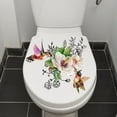 thumbnail image 6 of Clearance! Eguiwyn Bird Stickers Self Adhesive Flower Bird Toilet Sticker Cute Toilet Removable Sticker Bathroom Decorative Wall Sticker, 6 of 8