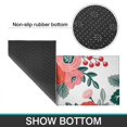 thumbnail image 6 of Pioneer Flower Floral Print Pattern Kitchen Rugs Sets Of 2,Anti Fatigue Kitchen Mat Rugs Non Slip Washable,Decorative Kitchen Floor Mats for Kitchen,Sink,Laundry,17"x30"+17"x47", 6 of 7