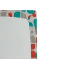 thumbnail image 3 of Ambesonne Traditional Fitted Sheet, Retro Mosaic Motif, Twin XL Size, Warm Taupe Turquoise, 3 of 3