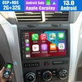 thumbnail image 4 of Woudy Car Stereo for Chevrolet Traverse 2009-2014, Car Radio with Wireless CarPlay Android Auto, 7" Touch Screen Android Radio with Bluetooth GPS FM Backup Camera 2G+32G, 4 of 16