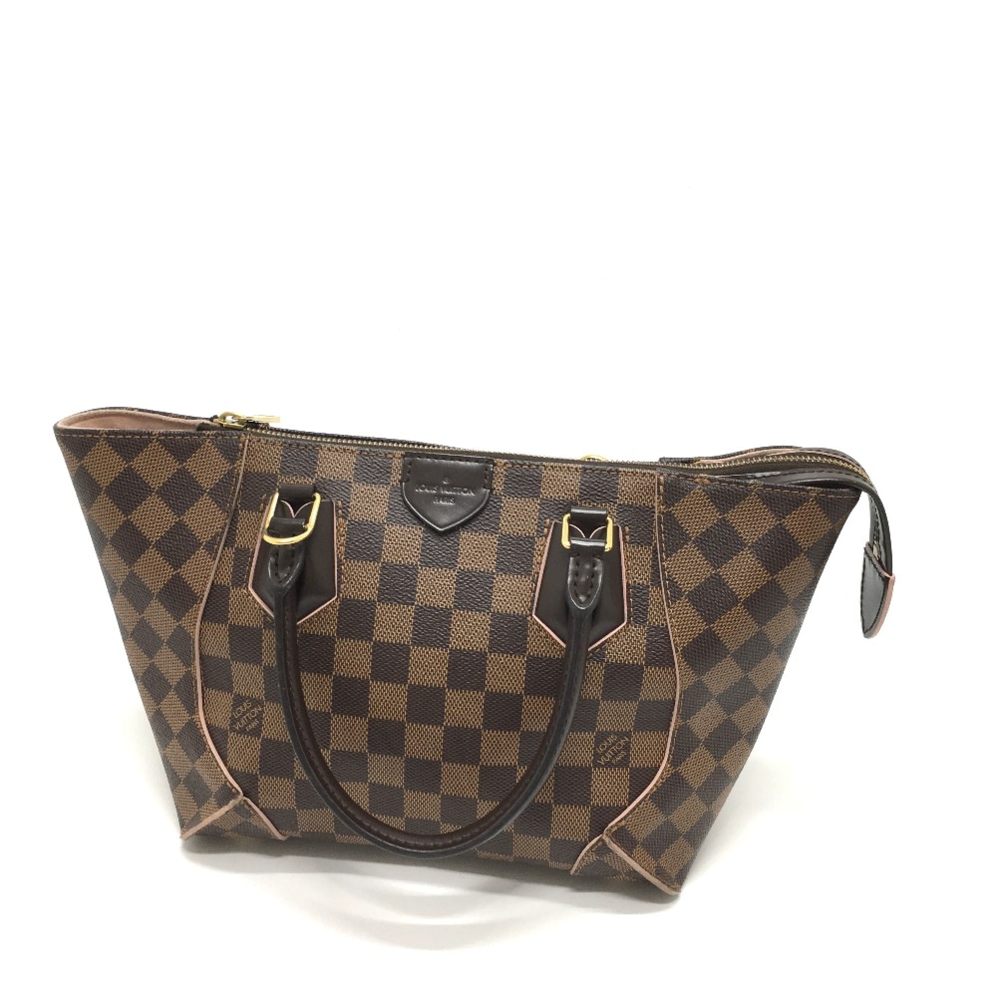 Pre-Owned Louis Vuitton N41554 Damier Bag 2WAY/Crossbody Tote Bag Rose valerine Brown (Good)