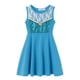 thumbnail image 1 of Disney-vestido de princesa sirena Ariel para niñas, ropa informal sin mangas de línea a, Elsa, Anna, Bella, Rapunzel, Verano, 1 of 1