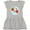 AC-Heather Grey, variant on Inktastic Peanut Butter and Jelly Picnic Girls Toddler Dress