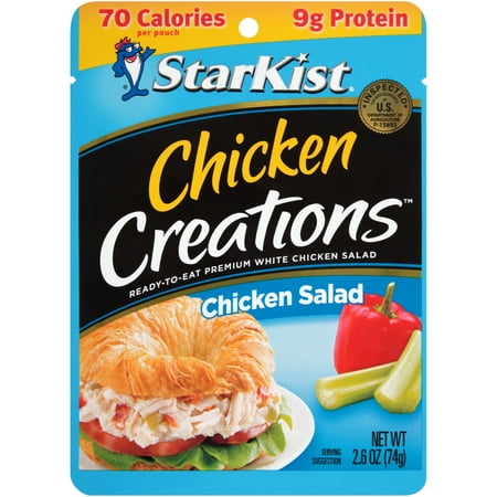 Chicken Chicks - (3 Pouches) StarKist Chicken Creations Chicken Salad, 2.6 oz.