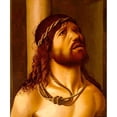 thumbnail image 2 of Antonio De Saliba 12x14 Gold Ornate Wood Frame and Double Matted Museum Art Print Titled - Christ at the Column (Early 16th Century), 2 of 4
