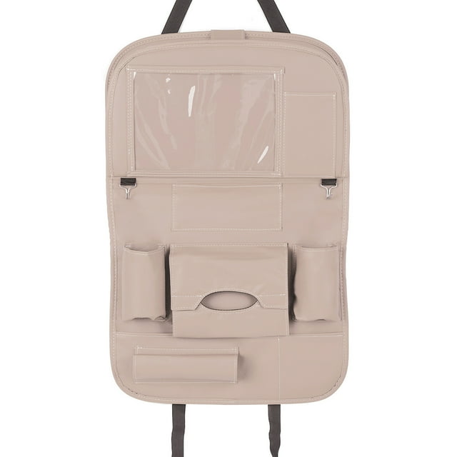 Asiento trasero del auto Organizador de cuero PU Asiento trasero auto cojín para niños Bei MABOTO Cojín trasero auto