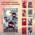 thumbnail image 2 of Minicuadernos Henoyso Ninja Warrior Birth, 6 x 10 cm, 24 unidades, 2 of 7