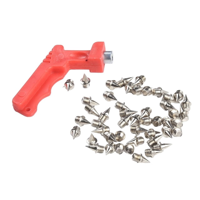 48 Pcs 6.4mm Steel needle Spikes Shoe Spike Replacements for Running Cross