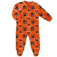 thumbnail image 1 of Infant Philadelphia Flyers Logo Print Raglan Romper - Size 18 Months, 1 of 2