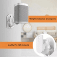 thumbnail image 2 of 4PCS Universal Speaker Wall Mount Bracket Ceiling Stand Clamp with Adjustable Swivel and Tilt Angle Rotation, 2 of 6