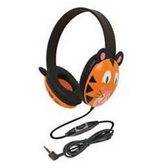 Califone International 2810-TI Listening First Animal Headphones - Tiger