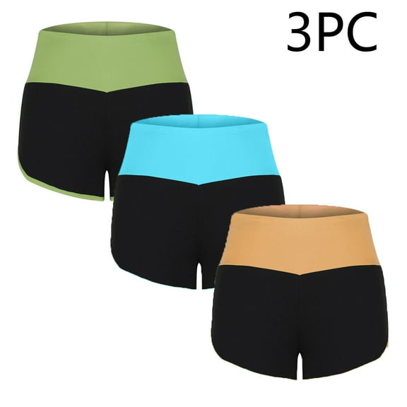 Aloohaidyvio 3 Pack Shorts for Women,Womens Sweat Shorts Casual Lounge Cotton Shorts Trendy Summer Running High Waisted Athletic Shorts
