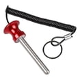 thumbnail image 3 of Almencla Weight Stack Pin Magnetic Aluminum Alloy Easy to Install Fitness Accessories Red, 3 of 8