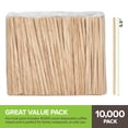 thumbnail image 2 of 10000 Count Wooden Coffee Stir Sticks, Bulk Wood Stirrers for Coffee and Tea, Disposable Drink Stirrers for Hot Drinks, 7.5 Inch Wooden Coffee Stirrers for Home, No Plastic Stir Sticks, 2 of 7