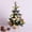 Gold, variant on RXMEKW Table Top Christmas Trees with Lights 3 Feet Premium Snow Flocked Hinged Artificial Mini Christmas Tree Fake Spruce Full Tree for Home Office Party Decoration Small Table Top Christmas Tree