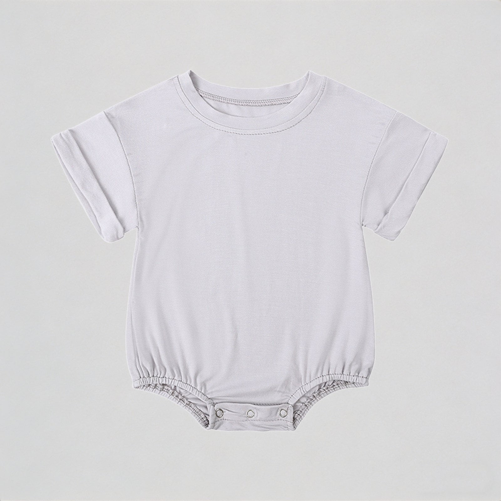 Krdevn Baby Girls Bodysuits Short Sleeve Romper Casual Summer Outfits Soft Playwear,6-12 Months