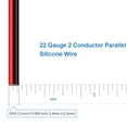 thumbnail image 3 of Cable BNTECHGO 22 AWG 7,5 m de silicona 600 V rojo y negro, 3 of 8