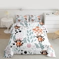 thumbnail image 2 of Homewish Cartoon Raccoon 2pcs Bedding Comforter Set for Preppy Children Kids,Dreamy Princess Twin Comforter Sets,Kawaii Animal Breathable Bedding Set,Luxury Bedroom Decor,Reversible, 2 of 8