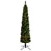 thumbnail image 3 of 8ft. Green Pencil Artificial Christmas Tree with 200 Clear (Multifunction) LED Lights and 402 Bendable Branches, 3 of 5